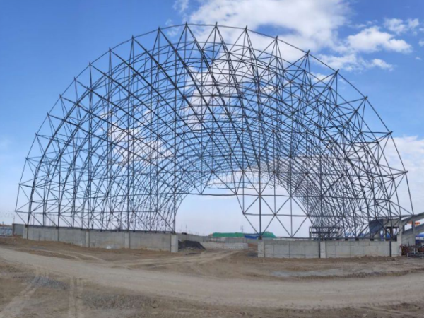 鸡西体育场网架结构